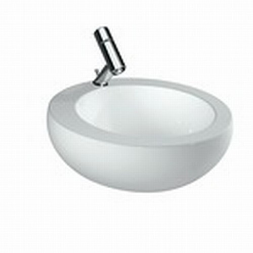 LAUFEN IL BAGNO ALESSI ONE Umývadlová misa 52x52 s otvorom, LCC 8.1897.1.400.104.1