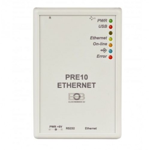 ELEKTROBOCK PRE10 Prevodník RS232 na Ethernet PocketHome® 1333elb