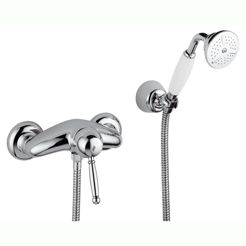 FONTE Giorgia batéria sprchová s kompletom, 150 mm, chróm GI168DCR FONTE Giorgia batéria sprchová s kompletom, 150 mm, chróm GI168DCR