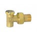 Giacomini Regulačné radiátorové šróbenie rohové 1/2" x 18 mm R16CY004