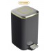 SAPHO REGENT Odpadkový kôš 32l, Soft Close, brúsená nerez, čierna DR313
