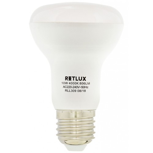 RETLUX RLL 309 R63 E27 Spot 10W CW RETLUX RLL 309 R63 E27 Spot 10W CW
