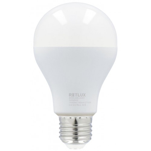 RETLUX RLL 323 A67 E27 žiarovka 20W WW 50004370