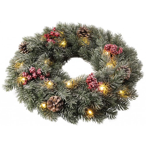 RETLUX RXL 410 Vianočný veniec 20 LED 50004960