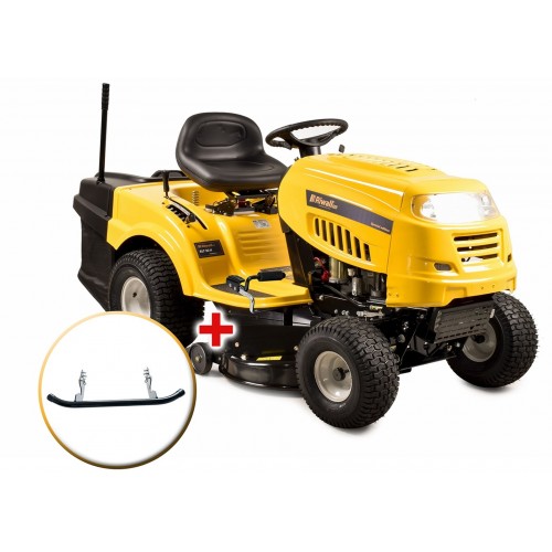 Riwall PRO RLT 92 H trávny traktor s vyhadzovaním a prevodovkou + náraznik