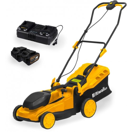 Riwall PRO RALM 4020i SET – akumulátorová kosačka + batéria, rýchlonabíjačka AM18E2601023B