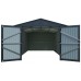 Riwall PRO RMCG 20x10 Anthracite - garáž 6 x 3 m so sedlovou strechou antracit CG-K2010