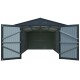 Riwall PRO RMCG 20x10 Anthracite - garáž 6 x 3 m so sedlovou strechou antracit CG-K2010