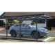 Riwall PRO RMCP 16 x 10 Anthracite – prístrešok pre auto (5 x 3 m) CH500-GT