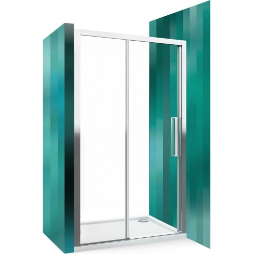 ROLTECHNIK Sprchové dvere posuvné ECD2L/1300 brillant/transparent 564-130000L-00-02