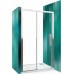ROLTECHNIK Sprchové dvere posuvné ECD2L/1300 brillant/transparent 564-130000L-00-02