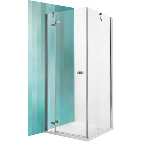 ROLTECHNIK Sprchové dvere jednokrídlové GDOL1/900 brillant/transparent 132-900000L-00-02