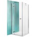 ROLTECHNIK Sprchové dvere jednokrídlové GDOL1/1500 brillant/transparent 132-150000L-00-02