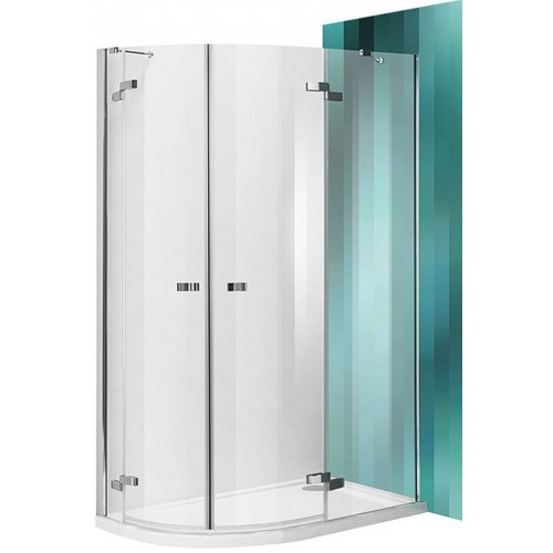 ROLTECHNIK Sprchovací kút GR2 ASYMMETRIC 120x80 P brillant / transparent ROLTECHNIK Sprchovací kút GR2 ASYMMETRIC 120x80 P brillant / transparent