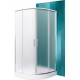 ROLTECHNIK Štvrťkruhový sprchovací kút HOUSTON NEO/900 brillant/matt glass N0649