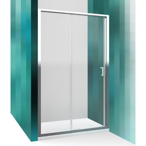 ROLTECHNIK Sprchové dvere posuvné LLD2/1400 brillant/transparent 556-1400000-00-02