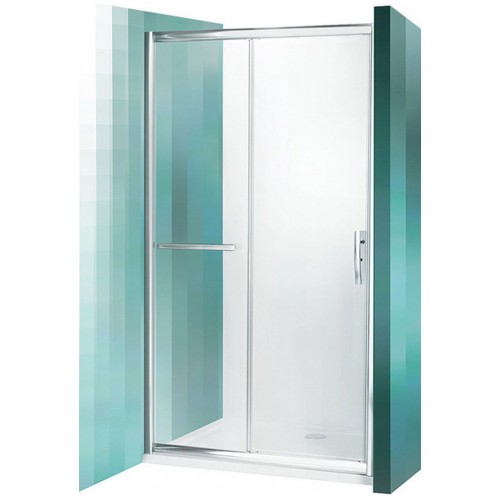 ROLTECHNIK Sprchové dvere posuvné PXD2N/1400 brillant/transparent 526-1400000-00-02
