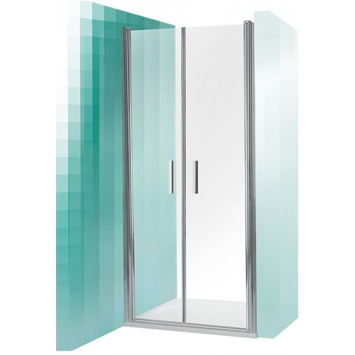 ROLTECHNIK Sprchové dvere dvojkrídlové TCN2/1100 brillant/transparent 731-1100000-00-02