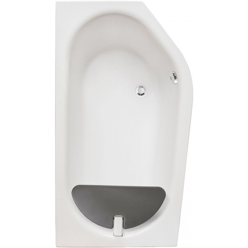 ROLTECHNIK Asymetrická rohová vaňa ACTIVA NEO SEAT (L) 1500x900 9840050