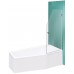 ROLTECHNIK Vaňová zástena SCREEN MINI/660 brillant/transparent 217-7000000-00-09