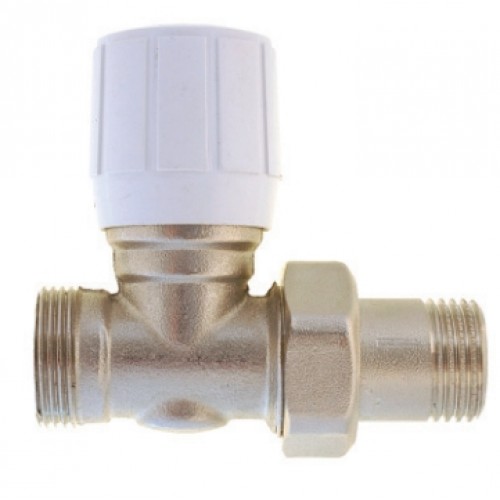 Ručný ventil jednoregulační RV-12P x M24-1, 1/2 " priamy so závitom