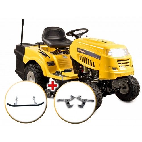 Riwall PRO RLT 92 H POWER KIT trávna traktor s prevod. +nárazník 13BB715E623_kit