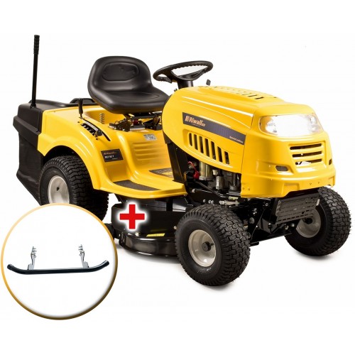 Riwall PRO RLT 92 T trávna traktor s vyhadzovaním a 6-stupňovou prevodovkou + nárazník