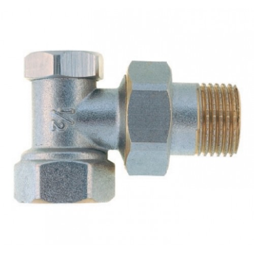 Radiátorové uzatvárateľné šróbenie S-34R 3/4 " rohové