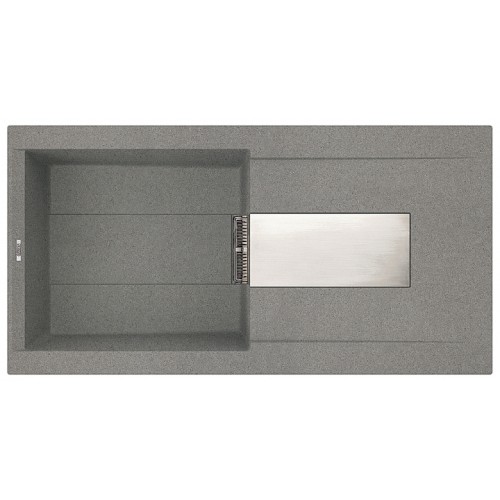 ELLECI SIREX 480 granitový drez, HSB titanium ELLECI SIREX 480 granitový drez, HSB titanium