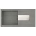 ELLECI SIREX 480 granitový drez, HSB titanium