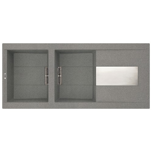 ELLECI SIREX 500 granitový drez, HSB titanium ELLECI SIREX 500 granitový drez, HSB titanium
