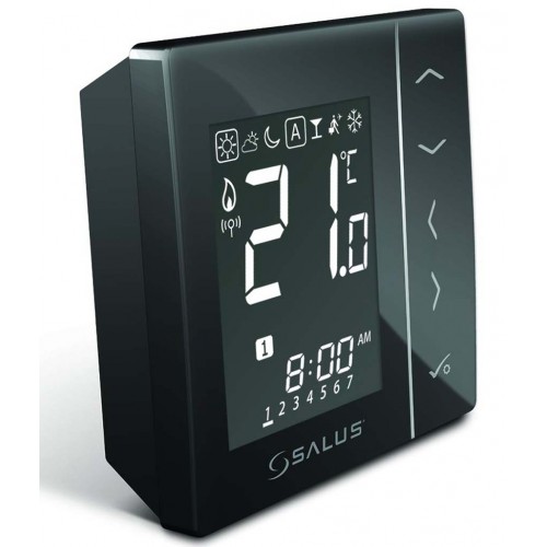 SALUS VS20BRF Bezdrôtový digitálny izbový termostat 4v1 SALUS VS20BRF Bezdrôtový digitálny izbový termostat 4v1
