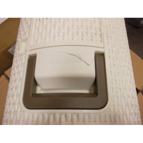 VÝPREDAJ CURVER Toaleta pre mačky Rattan Vintage mocha,R 00615-P16 PRASKLÝ