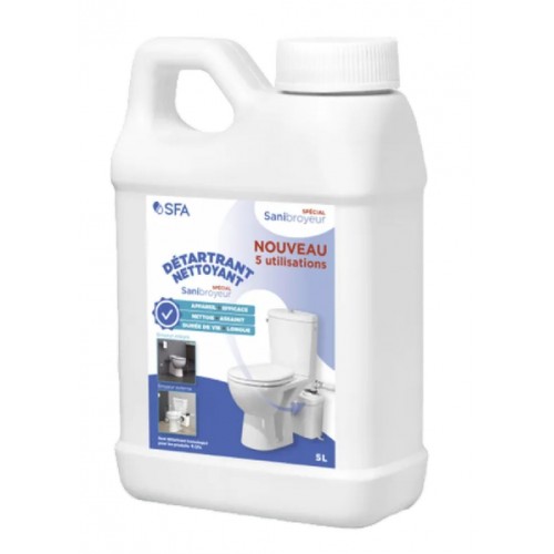 SFA SANIBROY ANTIKALK Čistič a odstraňovač vodného kameňa pre čerpadlá 5 l ANTIKALK