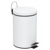 SAPHO SIMPLE LINE odpadkový kôš guľatý 3l, biela 28103