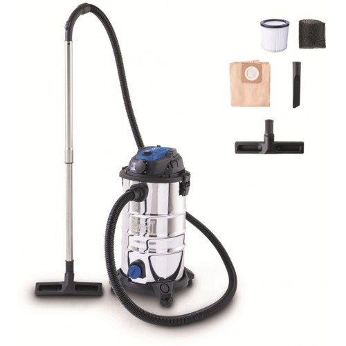 SCHEPPACH VC 30P-GL - priemyselný vysávač na suché/mokré vysávanie 30 l 5907746934