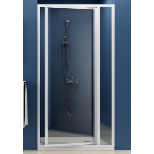 RAVAK SUPERNOVA SDOP-80 sprchové dvere otočné, white + transparent 03V40100Z1