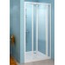 RAVAK SUPERNOVA SDZ3-90 sprchové dvere zalamovacie, white + transparent 02V70100Z1