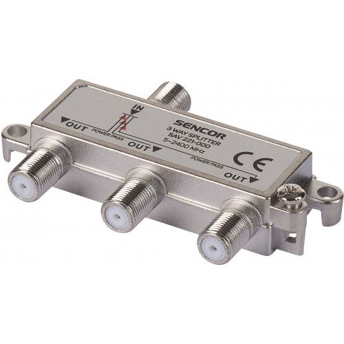 SENCOR SAV 221-000 Anténny konektor 1F-3F 35055592 SENCOR SAV 221-000 Anténny konektor 1F-3F 35055592