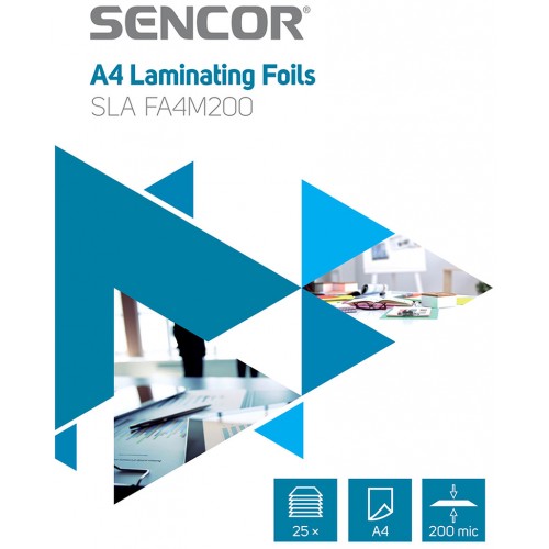 SENCOR SLA FA4M200 Fólie A4 200mic 25ks 45015626