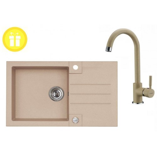ALVEUS set drez Rock 130 + batérie AM 120 beige + darček