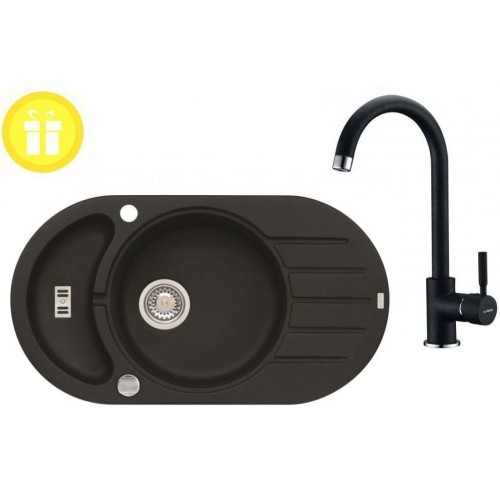 ALVEUS set drez Niagara 50 black + batérie AM 120 black + darček ALVEUS set drez Niagara 50 black + batérie AM 120 black + darček