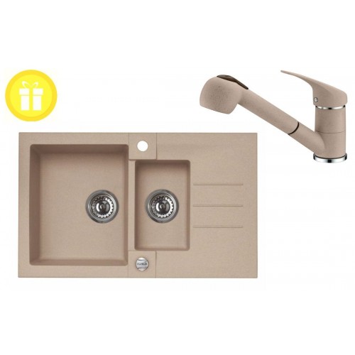 ALVEUS set drez Rock 70 + batérie AM 20 beige + darček ALVEUS set drez Rock 70 + batérie AM 20 beige + darček