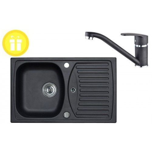 ALVEUS set drez Record 30 black + batérie Nina black + darček