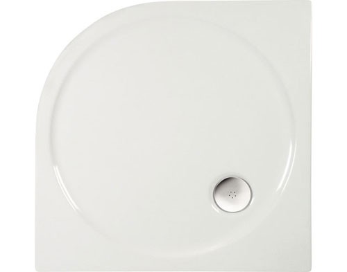 POLYSAN Sprchová vanička SONATA R50 90 štvrťkruhová s konštrukciou