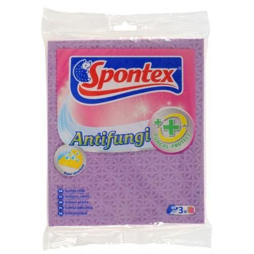 Spontex 3 Antibak antibakteriálne hubová utierka 3 ks