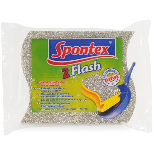 Spontex Flash hubka na teflón 2ks Spontex Flash hubka na teflón 2ks