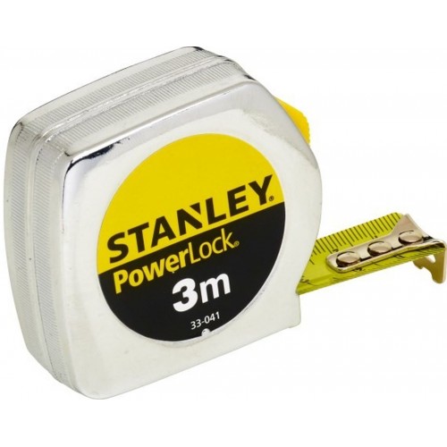 Stanley 1-33-041 PowerLock Zvinovací meter 3m/19 mm, puzdro z ABS materiálu