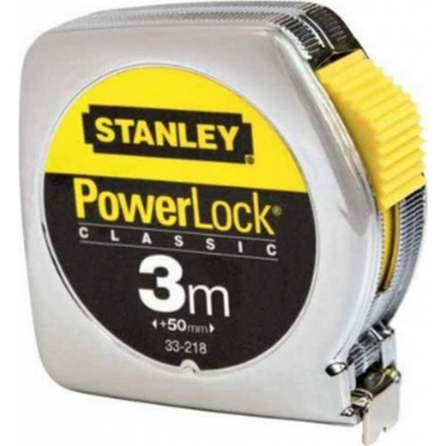 Stanley 1-33-218 PowerLock Zvinovací meter 3m/12,7mm, kovové púzdro Stanley 1-33-218 PowerLock Zvinovací meter 3m/12,7mm, kovové púzdro