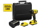 Stanley SFMCF820D2K FatMax V20 Aku rázový uťahovák 1/4" (18V/2x2,0Ah), kufor